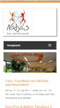 Mobile Screenshot of nadjas-tanzwelt.de